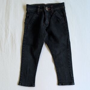 DIU pleated slim fit trouser style denim jeans 3T toddler boys